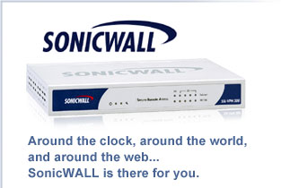 Sonic Wall internet security